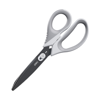 得力（deli）(deli)175mm开箱剪刀 办公生活家用剪子 手工剪纸刀 办公用品 开箱神器 白色TJ119