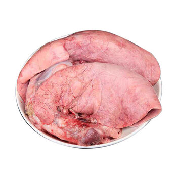 土猪新鲜猪肺农家散养猪肺子猪下水内脏冷冻 冷冻运输 1个猪肺