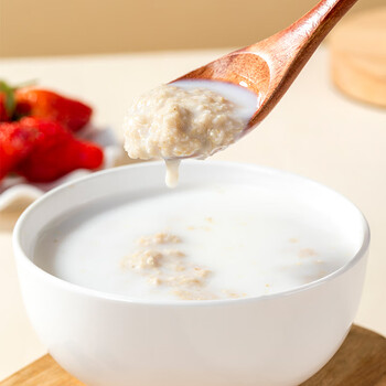 觅珍燕麦麸皮0蔗糖代餐懒人健身速食低gi营养糖尿病人专用食品1000g