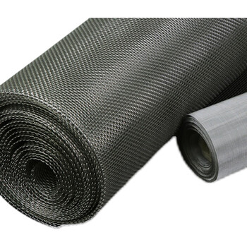 加厚304不锈钢网筛网不锈钢丝网过滤网轧花网方格编织网金属网片 40目