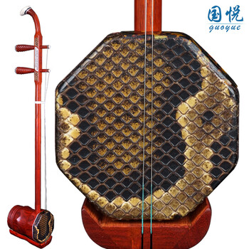 二胡 花梨 蛇皮 民族琴 精品】缅甸红花梨骨雕二胡琴杆/越胡琴杆/高胡琴杆带琴轴