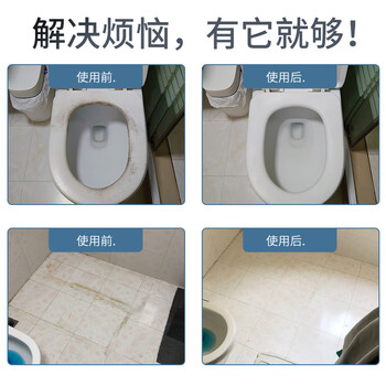 盾王瓷砖除垢剂500ml 地板清洁剂 多功能浴室卫浴清洗剂 厕所除垢剂