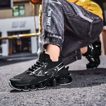 狮奥利兴篮球鞋减震高弹鞋子男夏季弹簧鞋高弹力减震超轻篮球鞋刀锋战