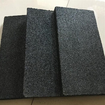 定制气化板 仓底气化装置 专用流化板 抗压强度高 碳化硅多孔板 黑色