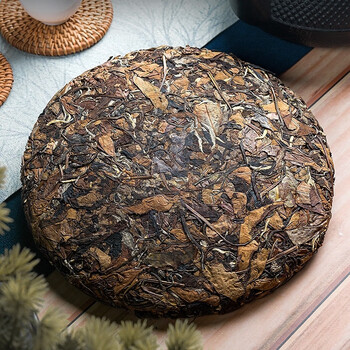 禾澹年福鼎福建白茶陈年寿眉茶饼高山老树枣香白茶寿眉礼盒装白茶2012