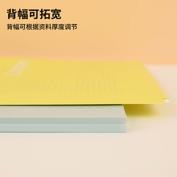 国誉(KOKUYO)Campus大容量A4单片收纳夹文件夹4片 WSG-FU730