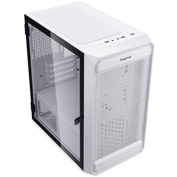 鑫谷（segotep）小艺术家桌面电脑机箱 白色（240水冷位/钢化玻璃侧板/M-ATX主板位/台式电脑主机箱）