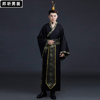 皇帝龙袍古装汉朝皇上皇帝服装秦朝汉服古代龙袍服太子服戏服演出服