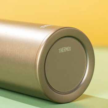 膳魔师（THERMOS）保温杯纯钛杯500ml户外男女士水杯子伴手礼生日礼物TCTG BK