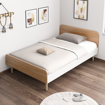 原木色架子床 1000*1900mm