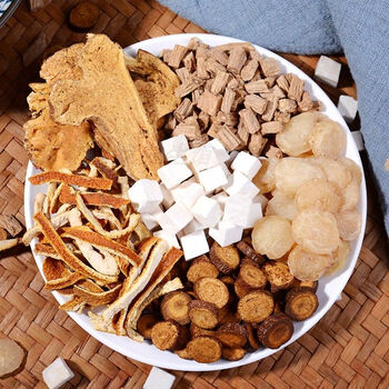 官方滋补六君子汤原料调理脾胃胃茶气痰湿体质寒湿热茶四君子汤六君子