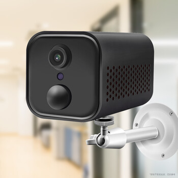 免插电摄像头室外无网络高清夜视户外家用监控器电池手机远程 4g充电