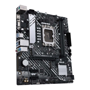 华硕（ASUS）PRIME B660M-K D4主板 支持 CPU 12700/12400F（Intel B660/LGA 1700）