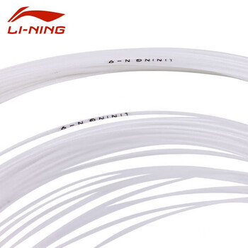 李宁(LI-NING)羽毛球线耐打高弹羽拍网线击球清脆手感适中耐久均衡球线 1条装 李宁(LI-NING)羽毛球线耐打高弹羽拍网线击球清脆手感适中耐久均衡球线 1条装