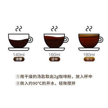 AGF冻干速溶黑咖啡新品红标蓝罐80g 醇厚混合无糖美式进口0糖灌装