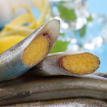 满籽多春鱼500g 新鲜冷冻条条带子海鲜鱼类烧烤 20条左右