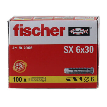 慧鱼膨胀管德国慧鱼尼龙锚栓塑料膨胀管sx轻质砖砌块石膏板6mm10mm