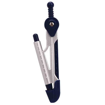 得力(deli)学生高考中考金属自动铅笔圆规套装绘图工具