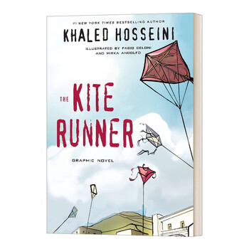 英文原版 kite runner graphic novel 追风筝的人 图像漫画小说 英文
