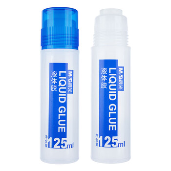 晨光（M&G）高粘度液体胶快干耐用胶水学生手工黏胶软胶头AWG97003125ml 12瓶装