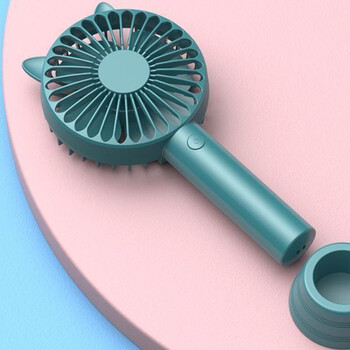 夏季迷你充电静音小风扇便携式手拿电风扇夏日手持学生宿舍大风力墨