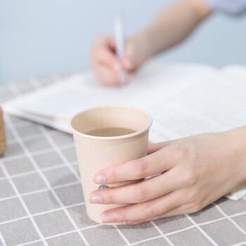 得力(deli)250ml竹纤维纸杯 办公文具用品一次性水杯加厚纸杯 75*90*52mm 100只/袋 19208 得力(deli)250ml竹纤维纸杯 办公文具用品一次性水杯加厚纸杯 75*90*52mm 100只/袋 19208