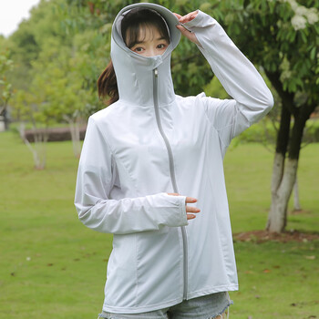 欧缔兰电动摩托车防晒衣女夏季长款全身电瓶车电车防晒服骑车防晒罩衣