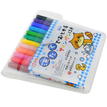 樱花(SAKURA)可水洗水彩笔水溶性儿童绘画马克笔12色套装MK-S12【日本进口】美术写生水彩笔 樱花(SAKURA)可水洗水彩笔水溶性儿童绘画马克笔12色套装MK-S12【日本进口】美术写生水彩笔