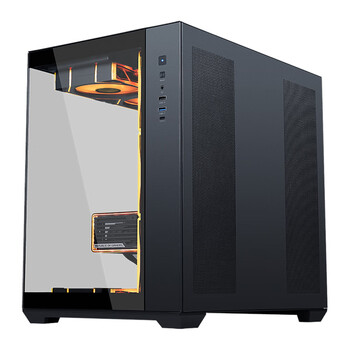 先马(SAMA)Q98黑色 游戏电脑主机海景房机箱 双面玻璃/支持ATX背插主板/双360水冷位/10风扇位/标配Type-C 先马(SAMA)Q98黑色 游戏电脑主机海景房机箱 双面玻璃/支持ATX背插主板/双360水冷位/10风扇位/标配Type-C