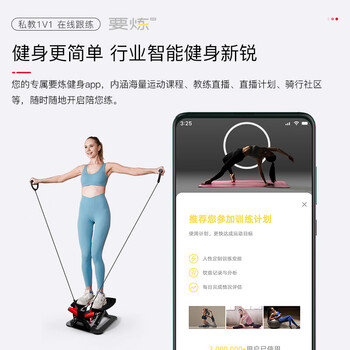 HARISON 美国汉臣踏步机家用迷你椭圆机脚踏机爬楼机健身器材HR-346eco