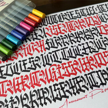 吴竹(KURETAKE)进口ZIG双头粗细平头水彩笔酒红色粗细两用单支装TC-3100-024水彩笔 吴竹(KURETAKE)进口ZIG双头粗细平头水彩笔酒红色粗细两用单支装TC-3100-024水彩笔