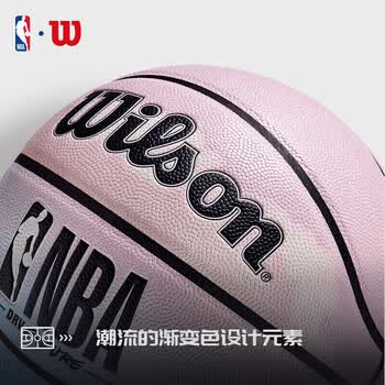 Wilson威尔胜官方NBA DRV ENDURE系列渐变设计PU室内外通用7号篮球礼物