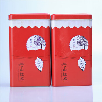 崂卓正宗崂山红茶新茶500g罐装浓香糯香型茶叶 山东青岛特产