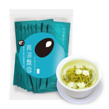 川红茉莉花茶叶茉莉飘雪川茶浓香耐泡特级严选60克袋装四川特产自己喝