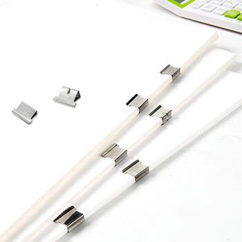 MAX美克司（MAX）金属推夹器夹纸器 文件学生试卷小夹子金属无尾票夹办公用品 HK-55D蓝色