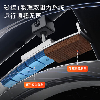 英尔健(yingerjian)动感单车家用室内健身车运动健身器材脚踏车QM-650 英尔健(yingerjian)动感单车家用室内健身车运动健身器材脚踏车QM-650