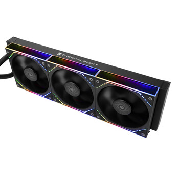 利民（thermalright）FROZEN INFINITY 360 BLACK 冰封无限 一体式水冷散热器 幻彩无限镜灯效 FI360 BLACK