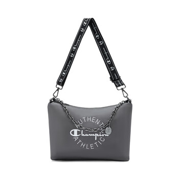 Champion冠军秋季新款幸运饼干斜挎包女腋下包双背 深灰 均码 Champion冠军秋季新款幸运饼干斜挎包女腋下包双背 深灰 均码