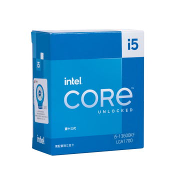 英特尔(Intel)酷睿 13代 CPU处理器i5-13600KF 台式机 原盒