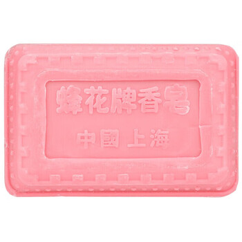 蜂花 玫瑰皂125g*5块+起泡网*2个 温和护肤 新旧随机
