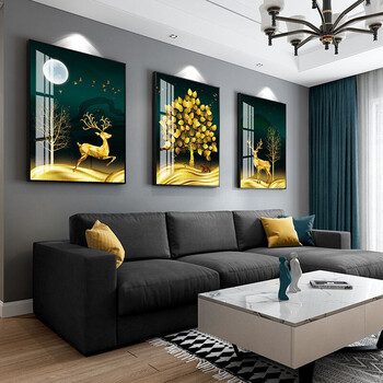 背景画餐厅装饰画客厅墙壁画现代简约卧室餐厅挂画轻奢风创意家居壁画