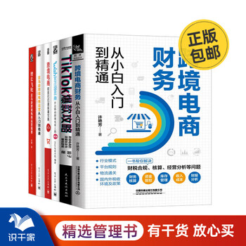 跨境电商合集跨境电商财务从小白入门到精通+TikTok攻略跨境电商的流量玩法与赚...