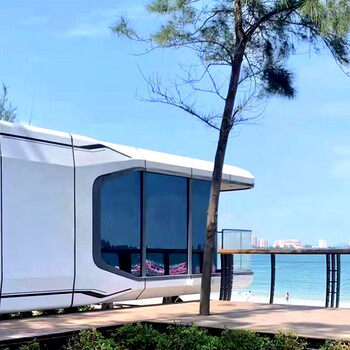 梵诗森太空舱民宿移动房定制创意酒店微宿别墅景区露营星空阳光房集装