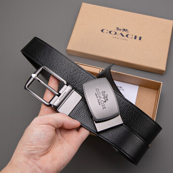 美品 ★ COACH コーチ シボ革 ２色ベルト　ショルダーバッグ レザー　紺 楽天市場】コーチ ショルダーストラップの通販