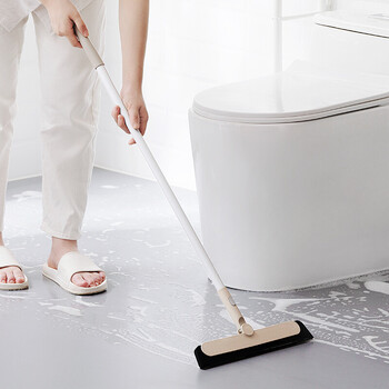 茶花 魔术扫把浴室扫水地刮多功能擦玻璃神器刮水器*