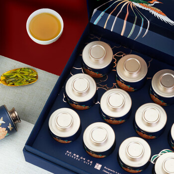 盛茗世家2025新茶 龙井茶叶 明前特级绿茶礼盒装春茶 节日送礼长辈领导