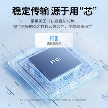 绿联(UGREEN) Console调试线USB转RJ45控制串口交换机1.5米 50773