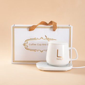 WINTERPALACE保温杯牛奶恒温水杯子加热杯垫公司伴手礼品商务刻印字logo纪念