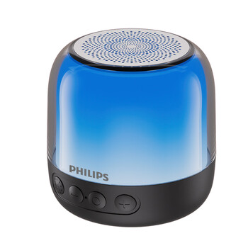 飞利浦（PHILIPS）TAS1108 蓝牙音响迷你电脑桌面音箱台式电视高音质重低音炮幻彩灯家用小音响无线车载便携式长续航