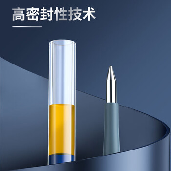 晨光(M&G)文具K35 按动中性笔学生0.5签字笔商务子弹头水笔医生处方笔高颜值办公用品 蓝色 12支/盒